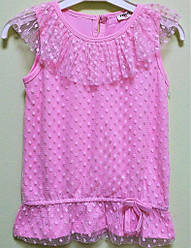 Майка для дівчинки (верх-фатин, низ на гумці), Breeze