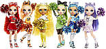 Лялька Рейнбоу Хай Віолетта Віллоу — Rainbow High Cheer Violet Willow 572084 Чирлідер 28 см Оригінал, фото 7