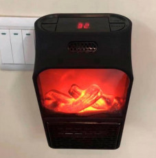 Портативный обогреватель с имитацией камина Flame Heater 6730 - фото 5 - id-p1120740324