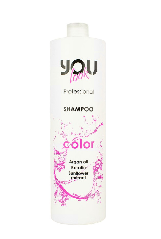 Шампунь You Look Professional Color для фарбованого та пошкодженого волосся, 1000 мл