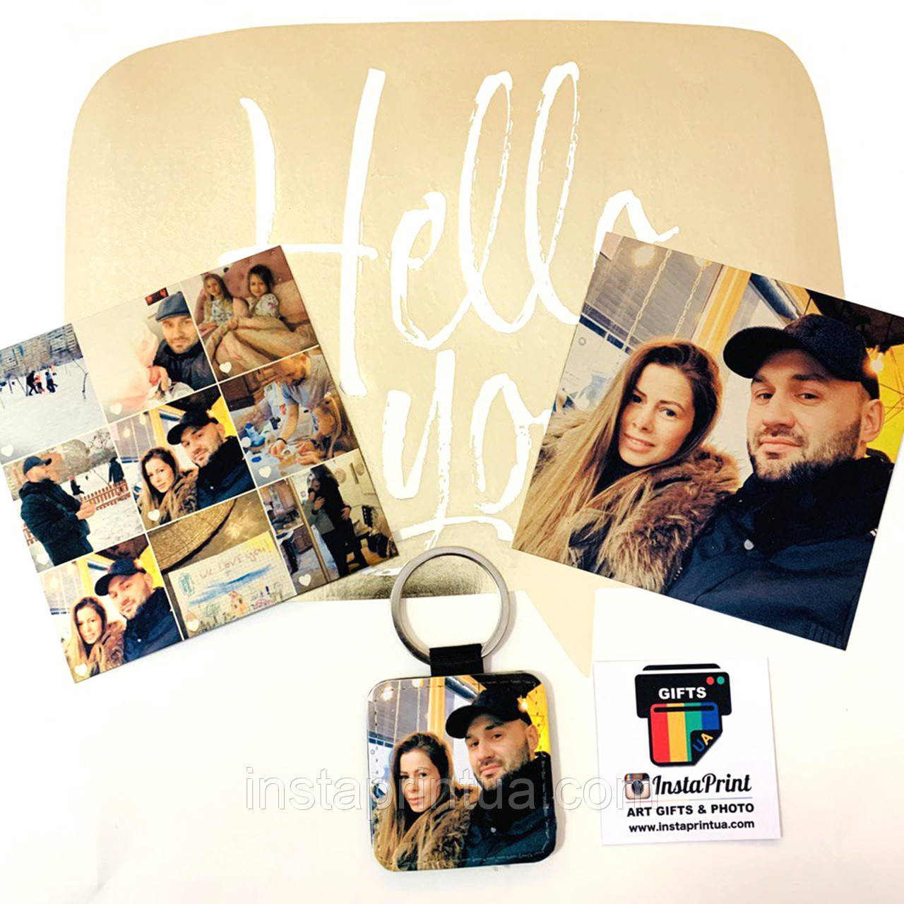 Магніт металевий 10х10 + друк. Магніти з фото, фото 1