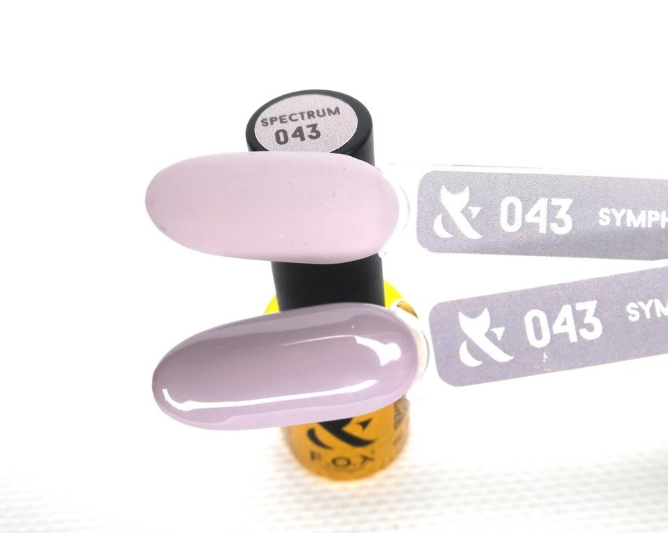 Гель-лак для нігтів F.O.X Spectrum 043, 7 мл.