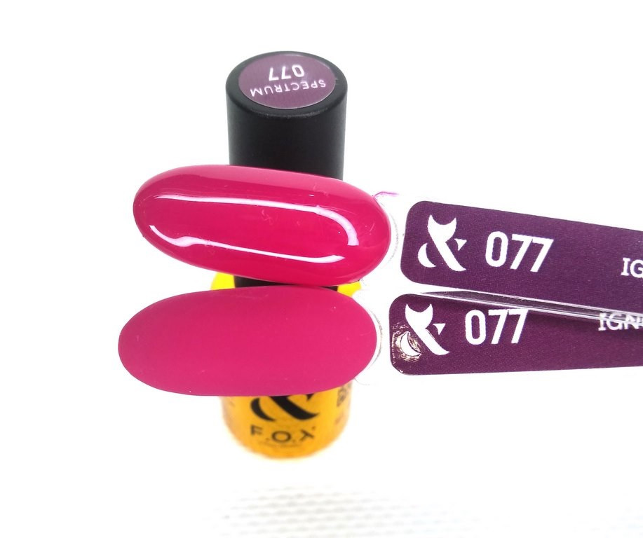 Гель-лак для нігтів F.O.X Spectrum 077, 7 мл.