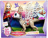 Лялька Евер Афтер Хай Епл Вайт Ігри Драконів Ever After High Dragon Games Apple White Doll and Braebyrn Dragon, фото 6