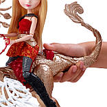 Лялька Евер Афтер Хай Епл Вайт Ігри Драконів Ever After High Dragon Games Apple White Doll and Braebyrn Dragon, фото 7