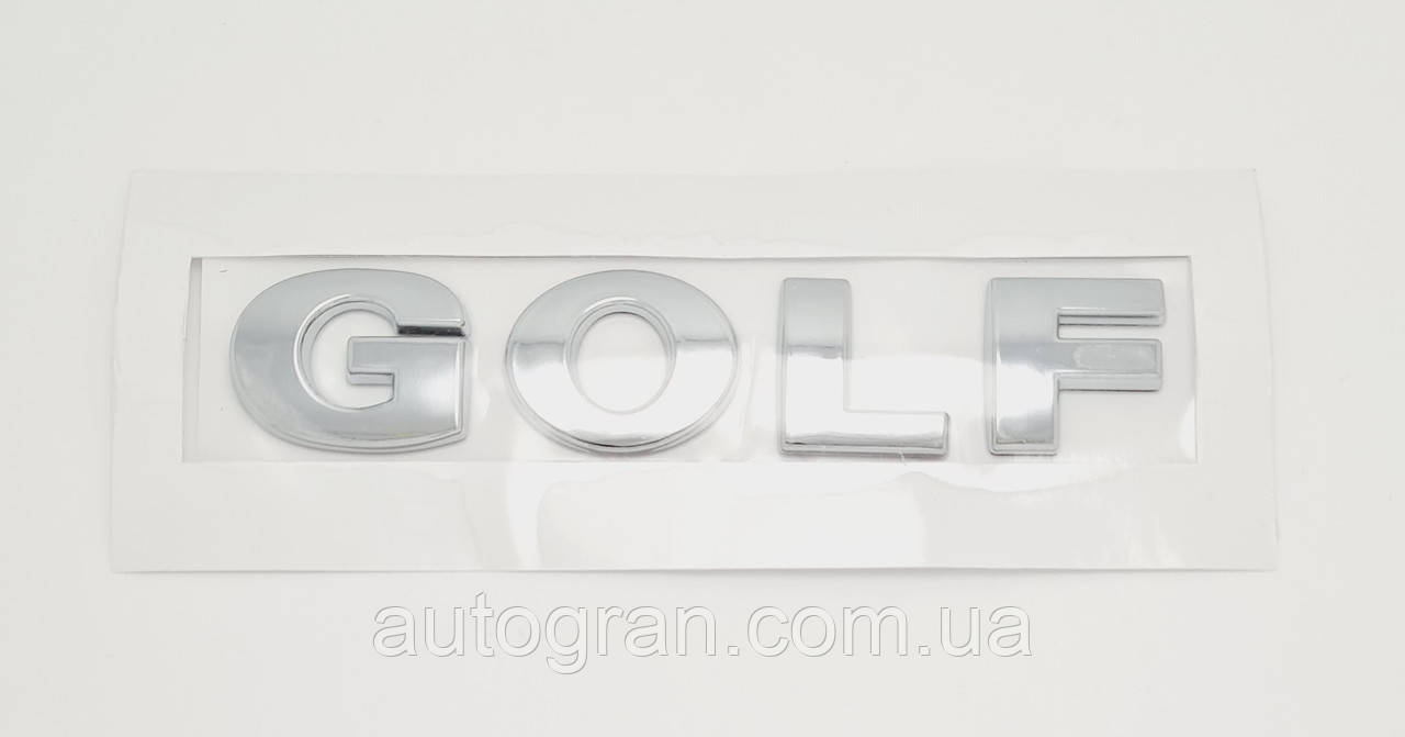 Емблема напис багажника VW Golf 4 5