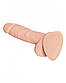 Реалістичний фалоїмітатор Strap-On-Me SOFT REALISTIC DILDO Vanilla — Size M, 18х3,8 см., фото 3