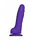 Реалістичний фалоїмітатор Strap-On-Me SOFT REALISTIC DILDO Violet — Size L, 19х4,1 см., фото 2