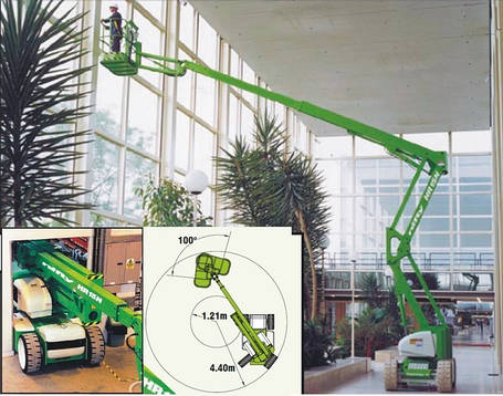 Самохідні колінчасті підйомники Niftylift HR15N — самохідний колінчастий підйомник (SP45N), фото 2