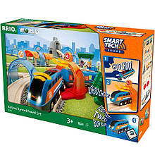 Велика залізниця Brio Smart Tech 33972 37 елементів | Brio railway | залізниця Brio | Brio дорога