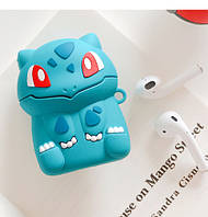 Силіконовий чохол Alitek для навушників Apple AirPods 1 / 2 Bulbasaur