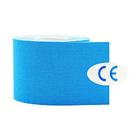 Кинезио Тейп Ezapp RAYON Віскоза 5см х 5м, блакитний