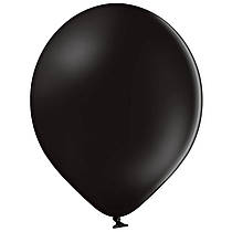 Латексні кульки 10,5" пастель 85/025 чорний 50шт/уп BelBal