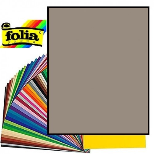 УЦІНКА!!! Дизайнерський матовий картон Folia 30 * 30см сірий 1 лист по краям вигорів