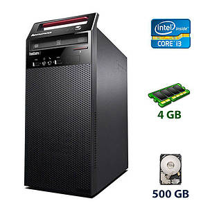 Системний блок Lenovo ThinkCentre Edge72 Tower / Intel Core i3-3240 (2 (4) ядра по 3.4 GHz) / 4 GB DDR3 / 500, фото 1