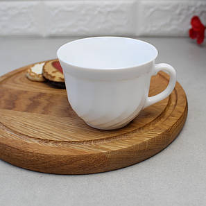 Біла чайна чашка без блюдця Arcoroc Trianon 200 мл (D6921), фото 2