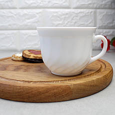 Біла чайна чашка без блюдця Arcoroc Trianon 200 мл (D6921), фото 4