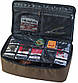 Сумка для риболовних аксесуарів World4Carp Tackle Bag, органайзер для снастей, 37х21х13 см, оксфорд, койот, фото 3