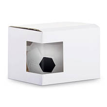 Коробка з віконцем для чашки в формі футбольного м'яча