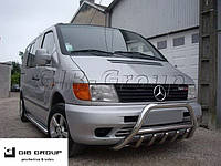 Защита переднего бампера - Кенгурятник Mercedes - Benz Vito (96-03)