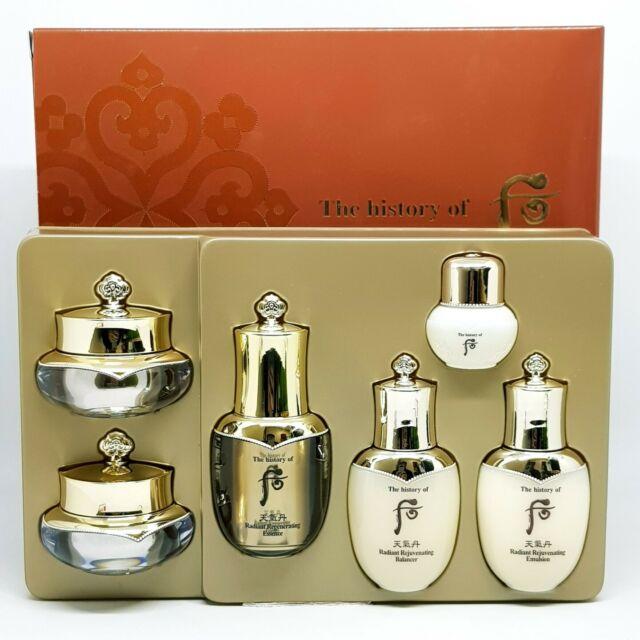The history of whoo cheongidan radiant 6pcs special gift set 78ml