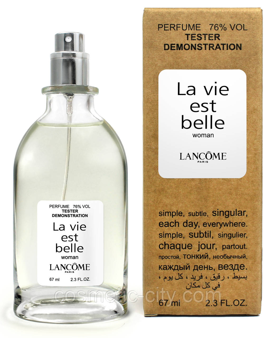 Тестер женский Lancome La vie est belle 67 мл, фото 1