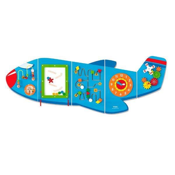 Бізіборд Viga Toys Літак (50673FSC)