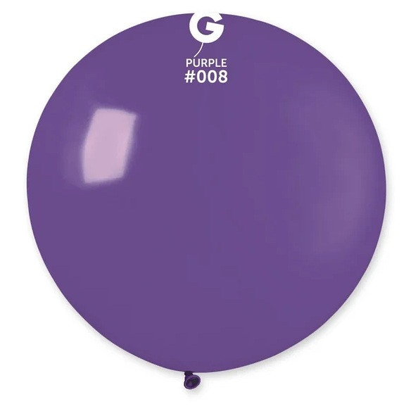 Латексна кулька пастель Фіолетовий 31"/08/80см Purple Gemar