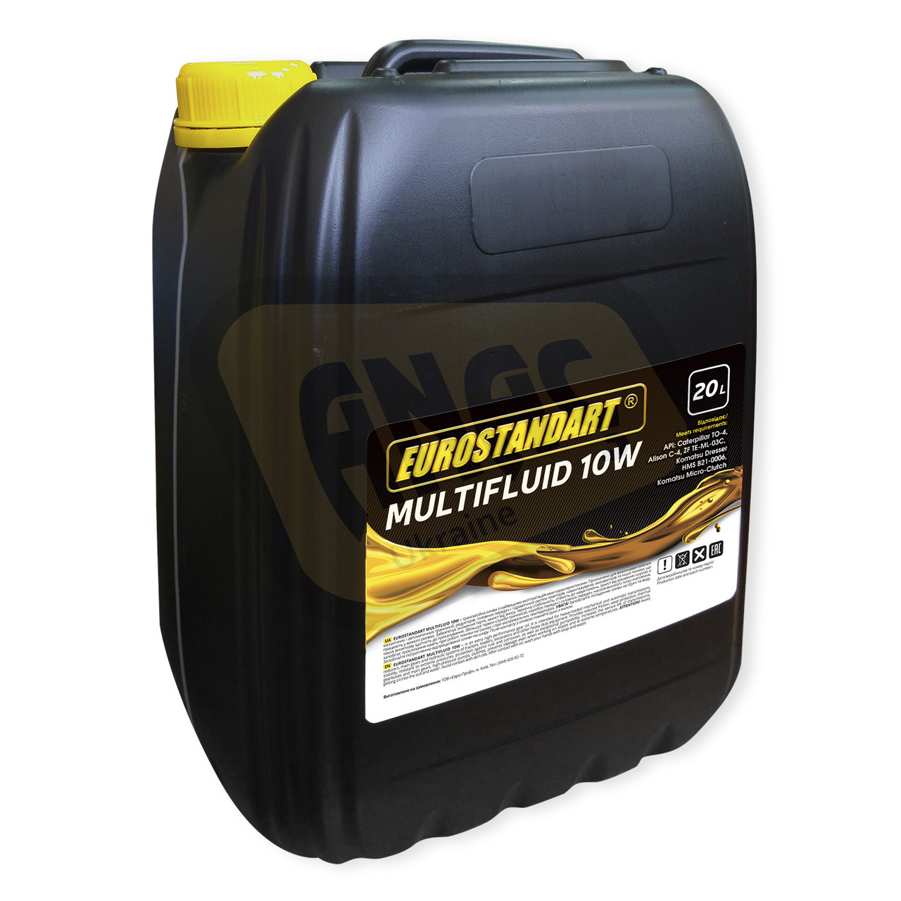 EUROSTANDART MULTIFLUID 10W (Масло в КПП) (20л), фото 1