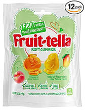 Fruitella Soft Gummies Peach Mango, 142 г