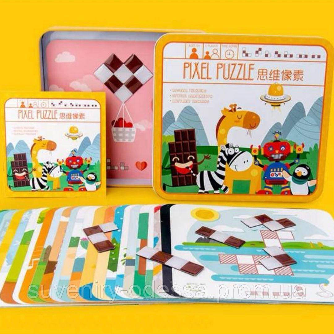 Магнітна гра Тетрис із картками, фото 1