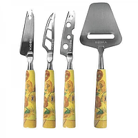 Набор ножей для сыра Van Gog 4 ед Sunflower Boska Holland