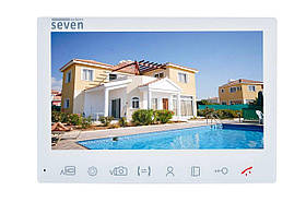Відеодомофон SEVEN DP–7575 FHD IPS Білий