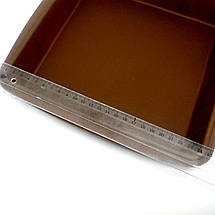 Силіконова форма A-Plus Квадрат №109 коричневий, фото 3