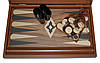 Нарди грецькі Manopoulos, Нарди ручної роботи дерев'яні грецький горіх дуб 48х30 см Орехово-чорний, фото 2