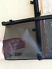 Сонцезахисні бічні шторки для авто на ролеті і присосках CarLife SS -045, розмір 55 х 45см, фото 8