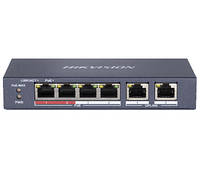 4-канальний Ethernet некерований POE DS-3E0106P-E/M