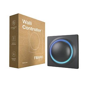 Настінний пульт керування Z-Wave FIBARO Walli Controller — FGWCEU-201 Чорний