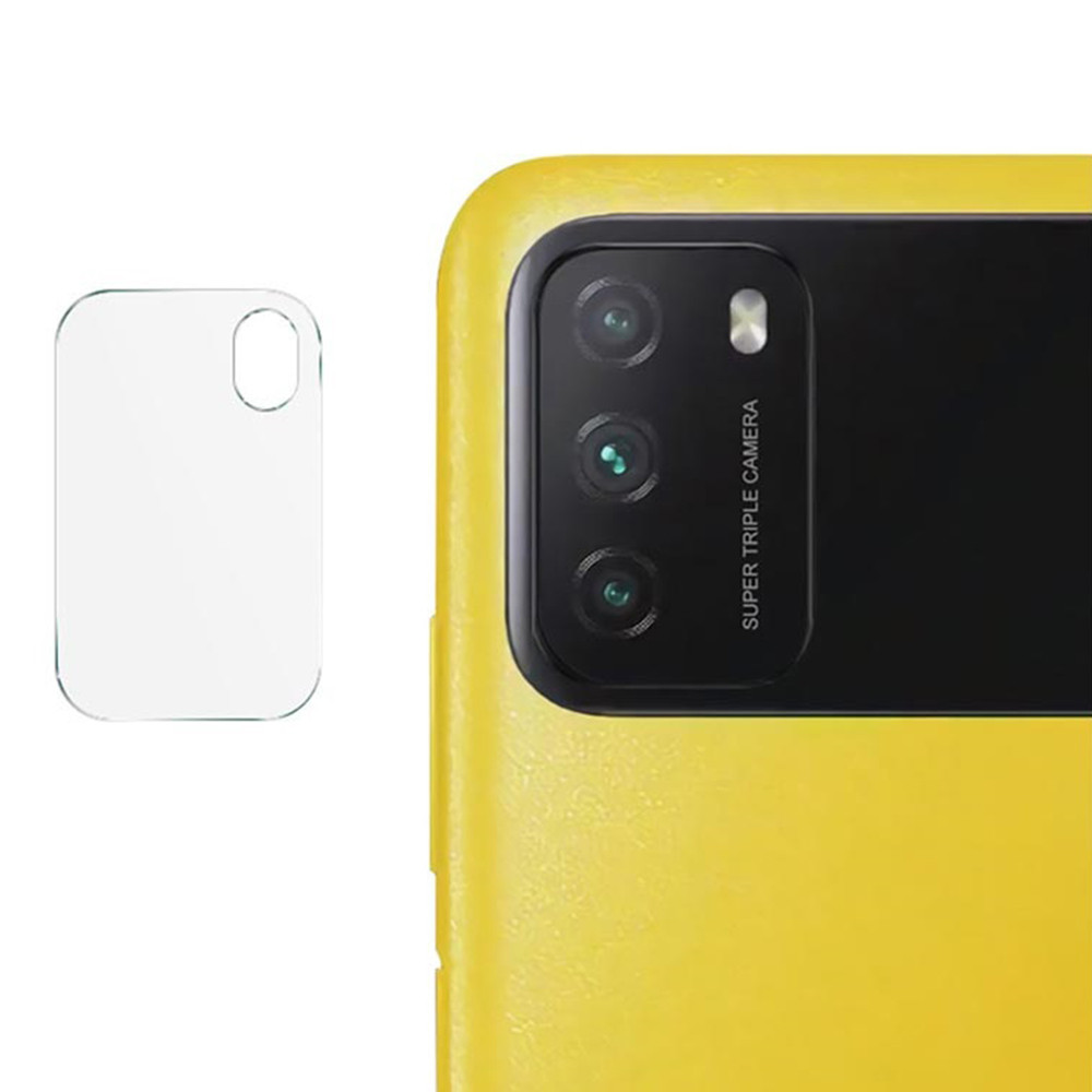 Захисне скло Tempered Glass 0,3 мм 2.5D на задню камеру для Xiaomi Poco M3, Transparent, фото 1