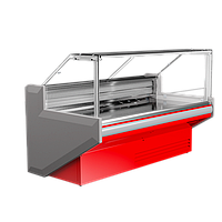 Холодильна вітрина Juka (Юка) FGL 190 / Холодильная витрина JUKA FGL 190