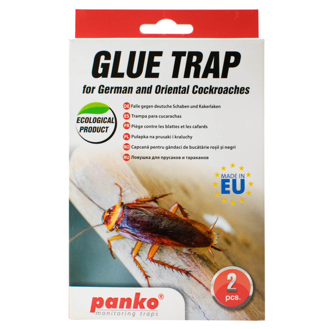 Клейова пастка для тарганів з атрактантом Glue Trap 2 шт Panko, фото 1