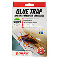 Клеевая ловушка для тараканов с аттрактантом Glue Trap 2 шт Panko