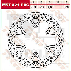 Тормозной диск передний, ротор TRW Kawasaki ZX250R "08-"12