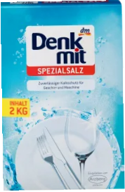 Сіль Денкміт для посудомийних машин  Denkmit Spezialsalz  2 кг.