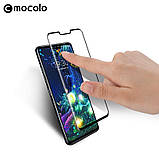 Захисне скло Mocolo для LG V50 (LG4100) 3D Curved Full Cover Glass з олеофобним покриттям, фото 4