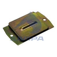 Прокладка резинометаллическая між листів ресори VOLVO 85х140х11/16 мм