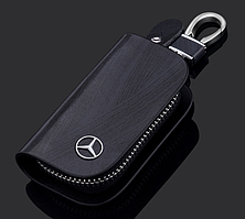 Брелок ключниця автомобільний з логотипом для авто Mercedes