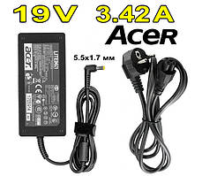 Блок живлення до Acer Aspire E5-575G 19V 3.42 A 65W 5.5х1.7 ,зарядне, зарядний пристрій, зарядка