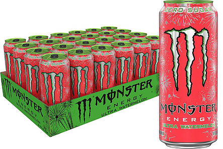 Monster Ultra Watermelon, 473 мл, фото 3
