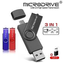 ФЛЕШКА MICRODRIVE USB 64GB